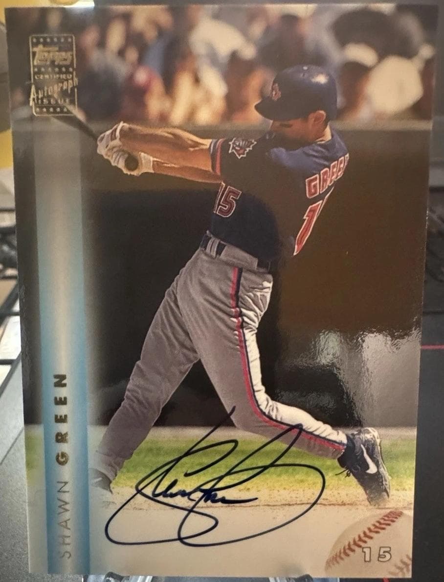 Shawn Green 1999 topps Topps