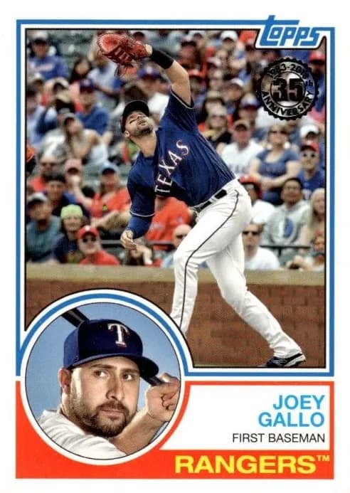 Joey Gallo 2018 topps Topps Update