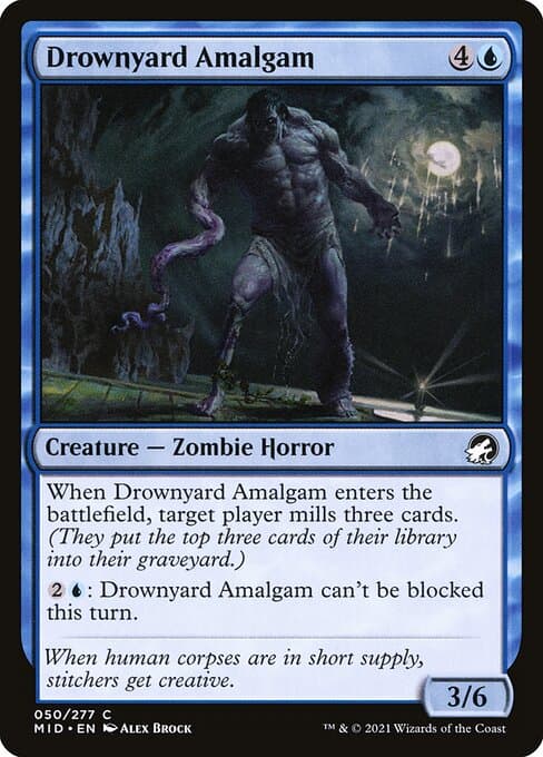 Drownyard Amalgam 2022 Magic: The Gathering Innistrad: Double Feature