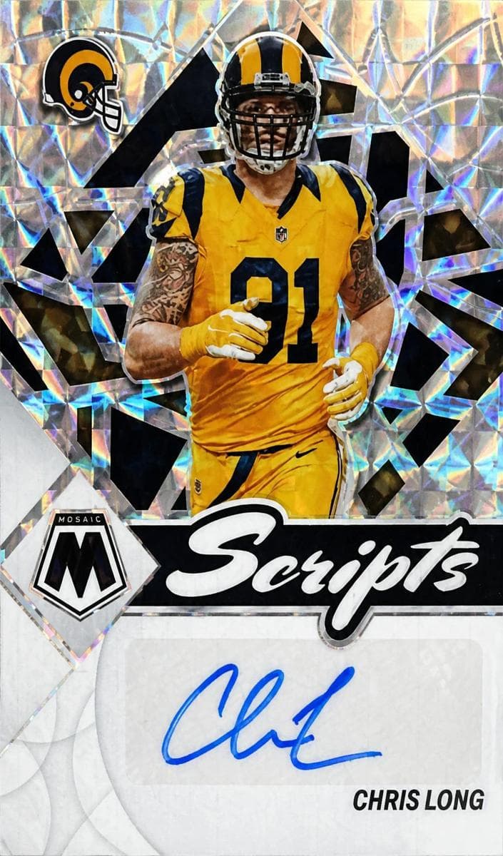 Chris Long 2022 panini Panini Mosaic