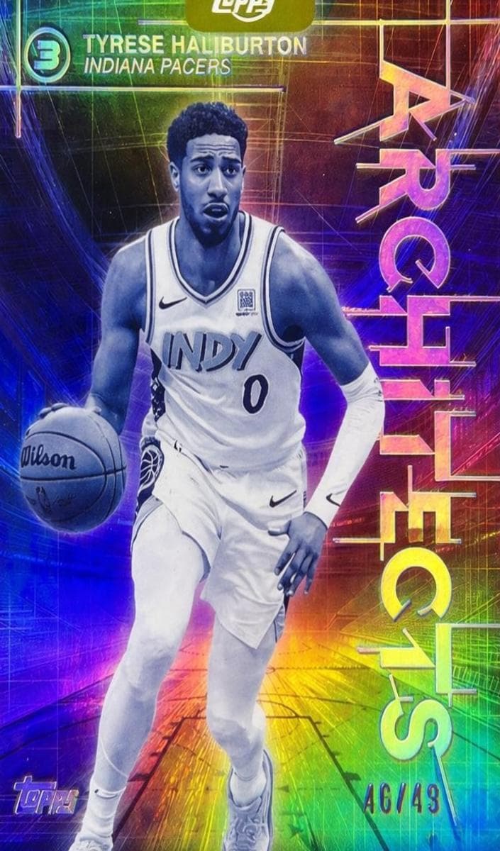 Tyrese Haliburton 2025 topps Topps 3