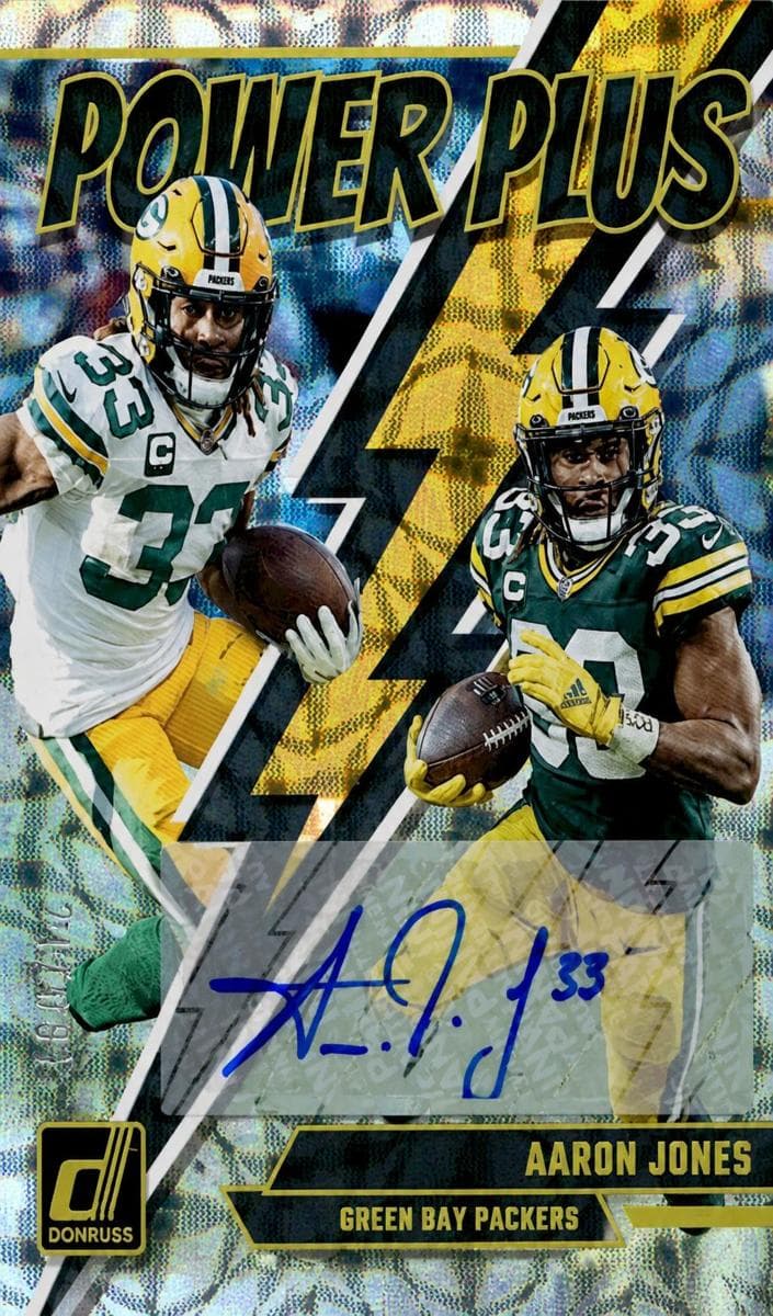 Aaron Jones 2023 panini Panini Donruss