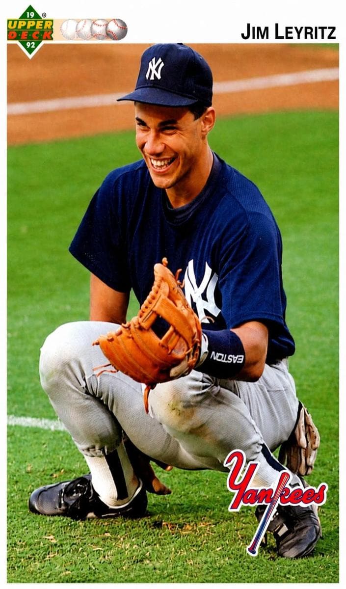 Jim Leyritz 1992 upper-deck Upper Deck