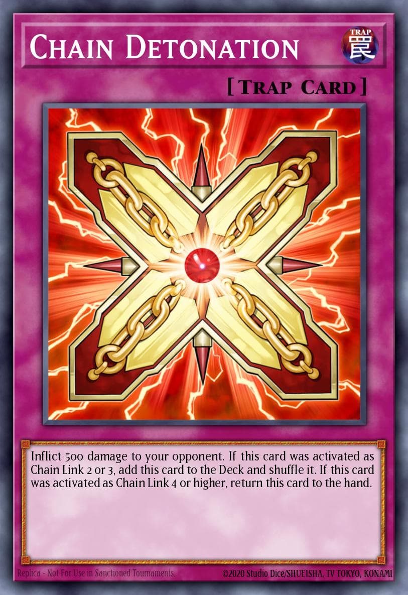 Chain Detonation 2006 Yu-Gi-Oh! Cyberdark Impact