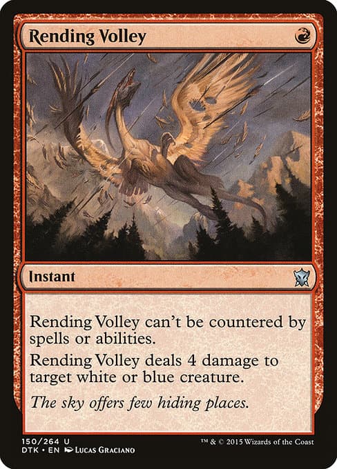 Rending Volley 2025 Magic: The Gathering Avatar: The Last Airbender Eternal Borderless