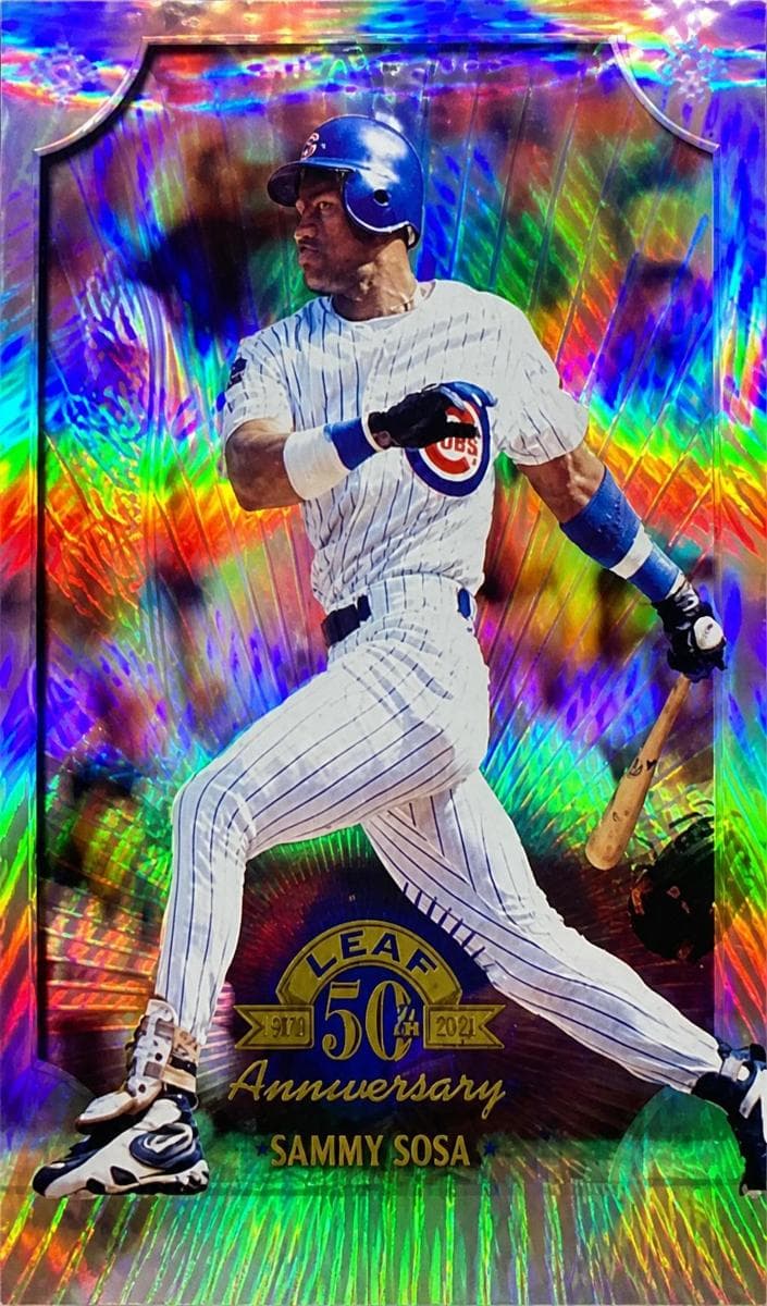 Sammy Sosa 1998 panini Collections