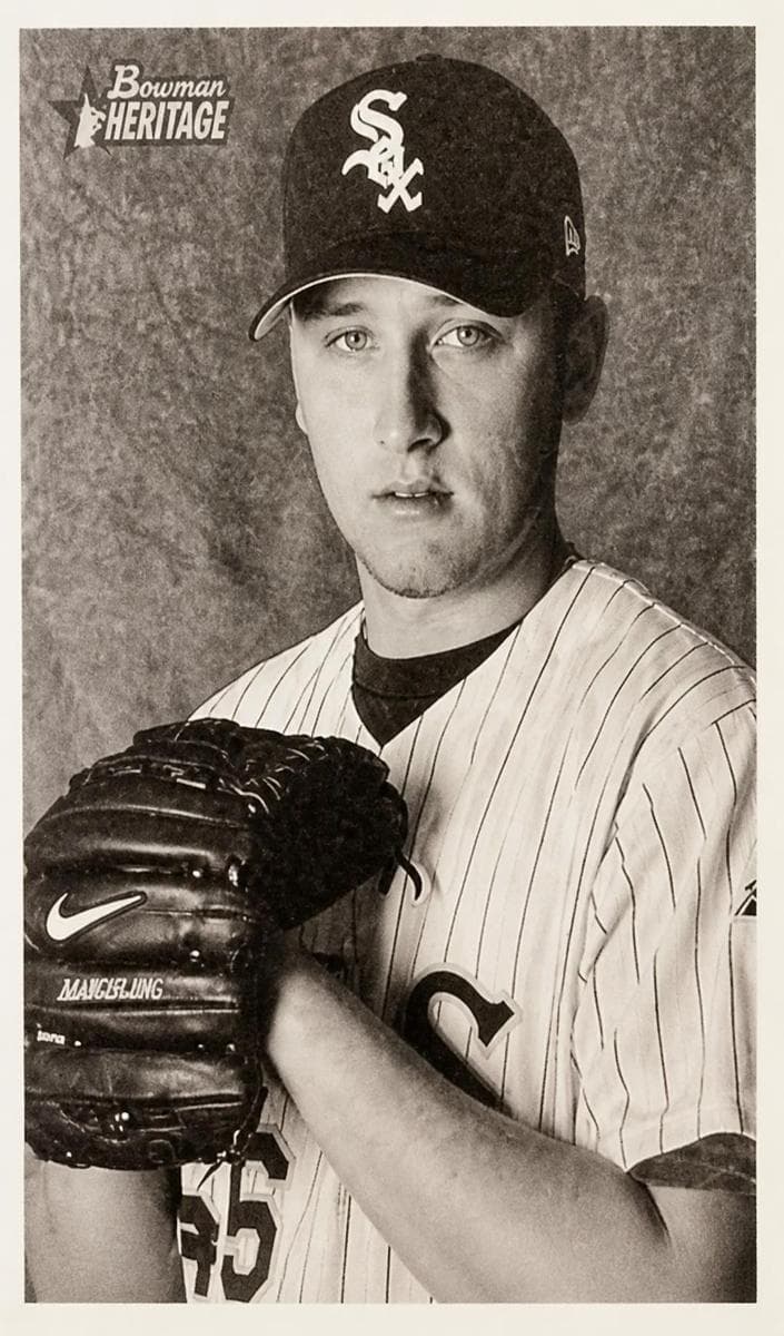 Mark Buehrle 2001 bowman Bowman Heritage