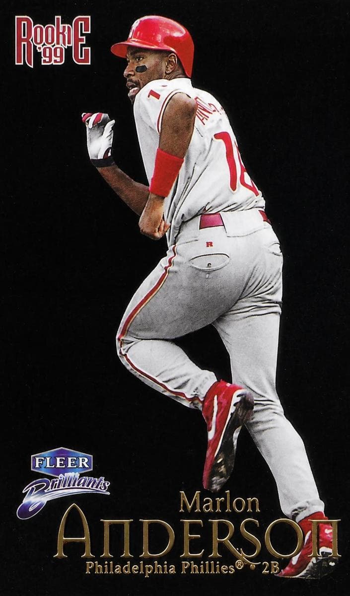 Marlon Anderson 1999 fleer Fleer Brilliants
