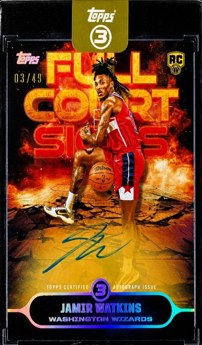 Jamir Watkins 2025 topps Topps 3
