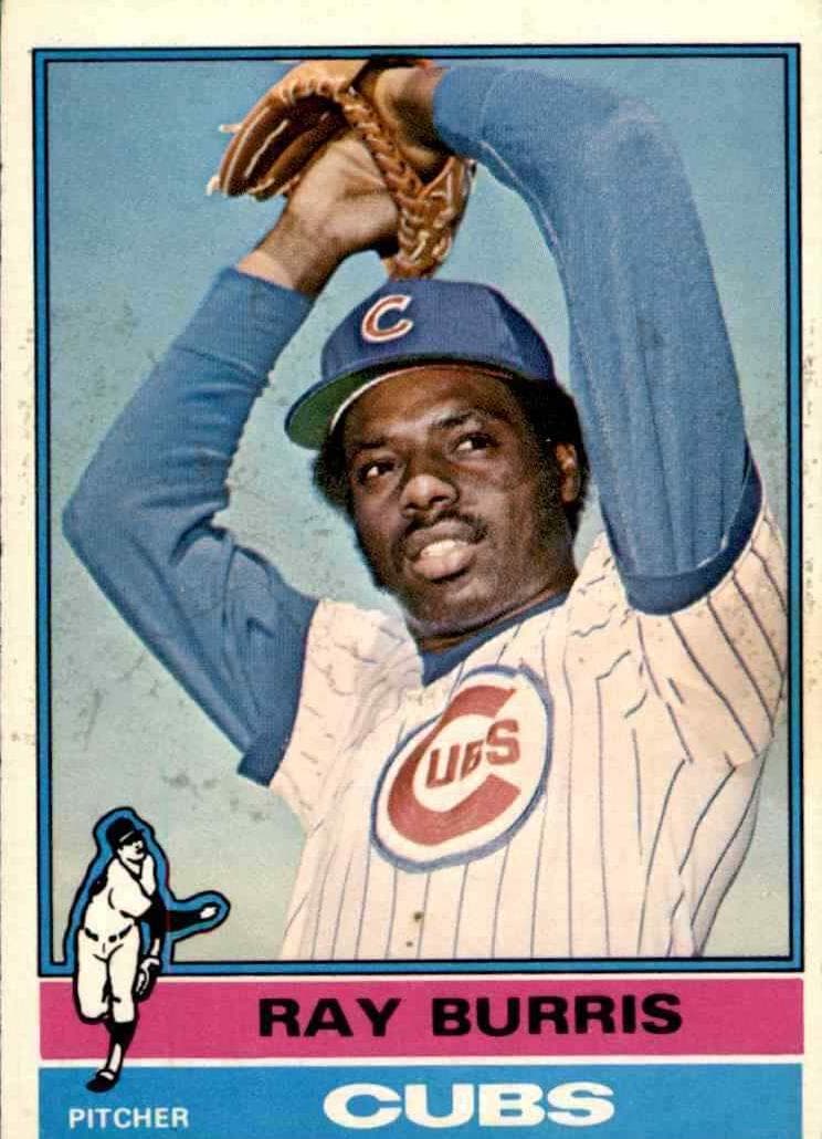 Ray Burris 1976 topps