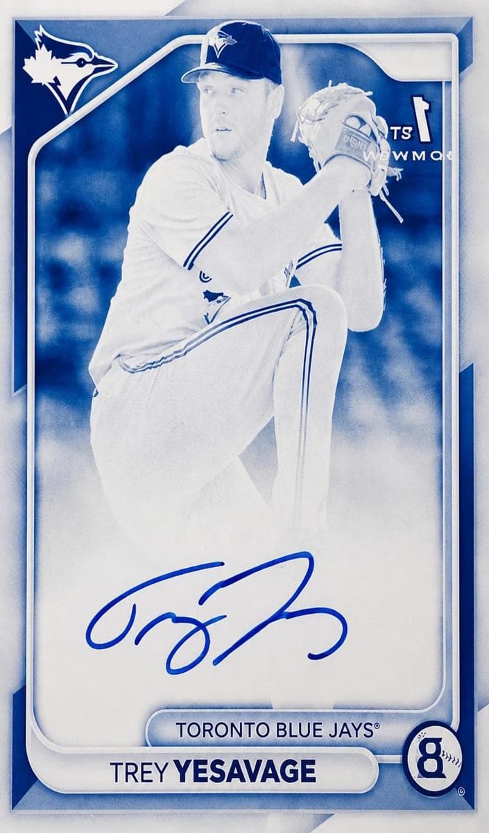Trey Yesavage 2024 bowman Bowman Draft Chrome
