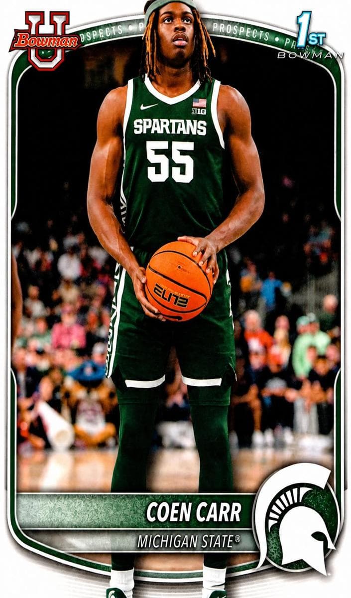 Coen Carr trading card