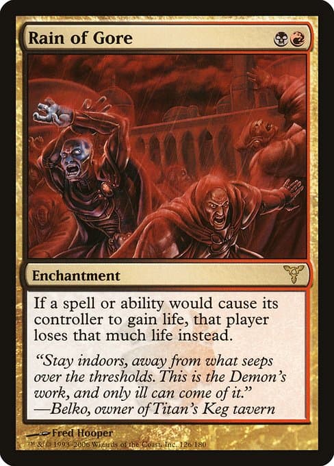 Rain of Gore 2006 Magic: The Gathering