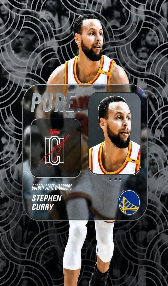 Stephen Curry 2025 topps Topps Signature Class