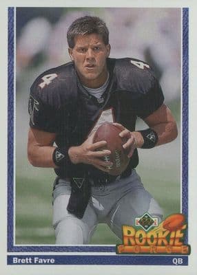 Brett Favre 1991 upper_deck