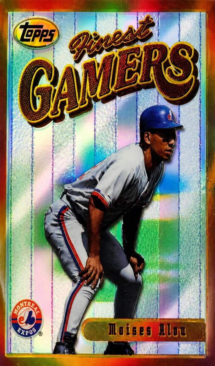 Moises Alou 1996 unknown Finest