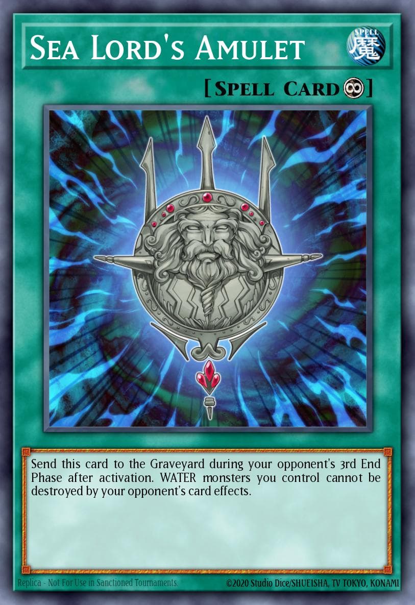 Sea Lord's Amulet #DUSA-EN009