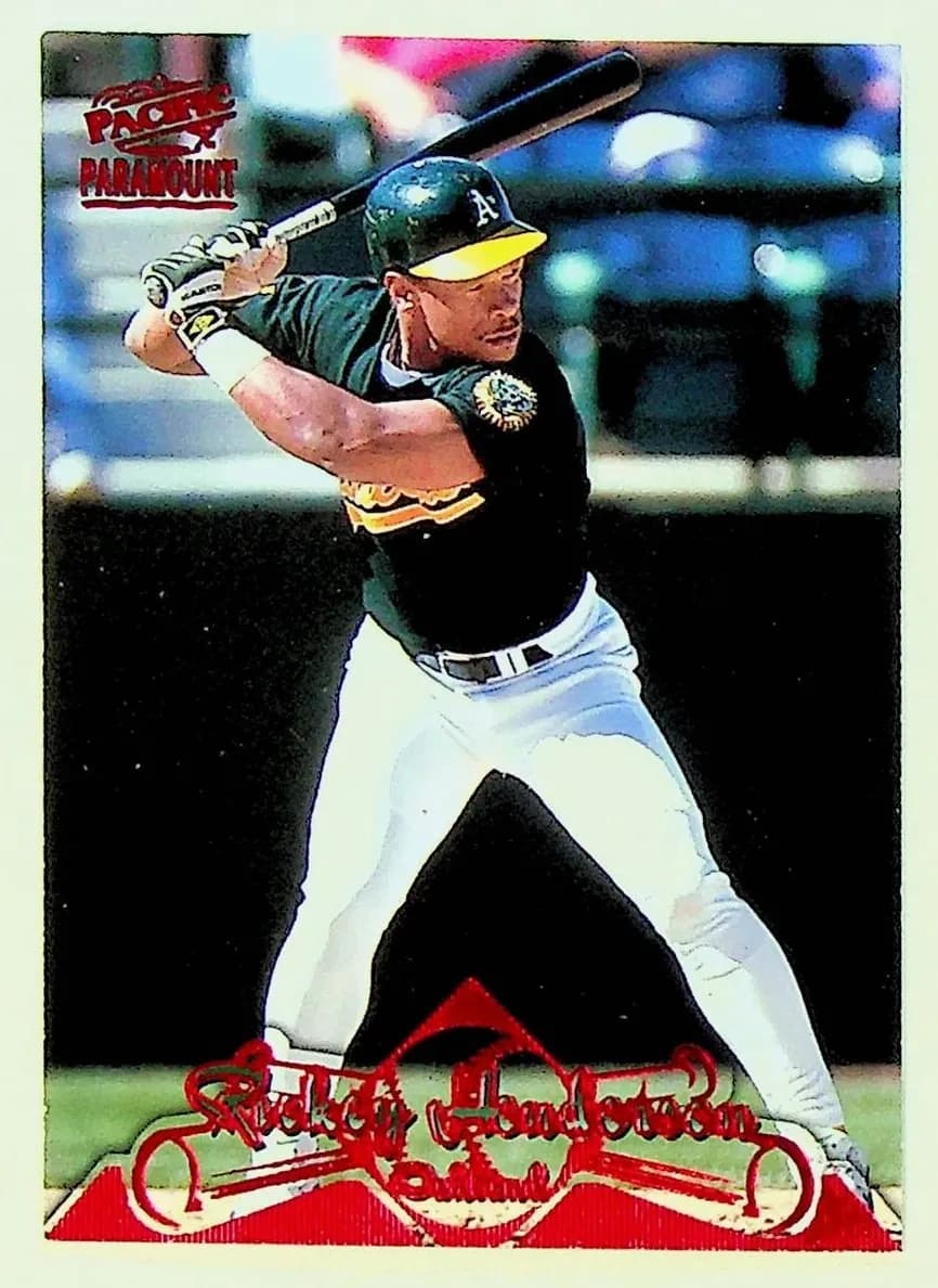 Rickey Henderson 1998 unknown Pacific Paramount