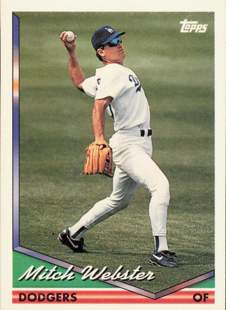 Mitch Webster 1994 topps Topps