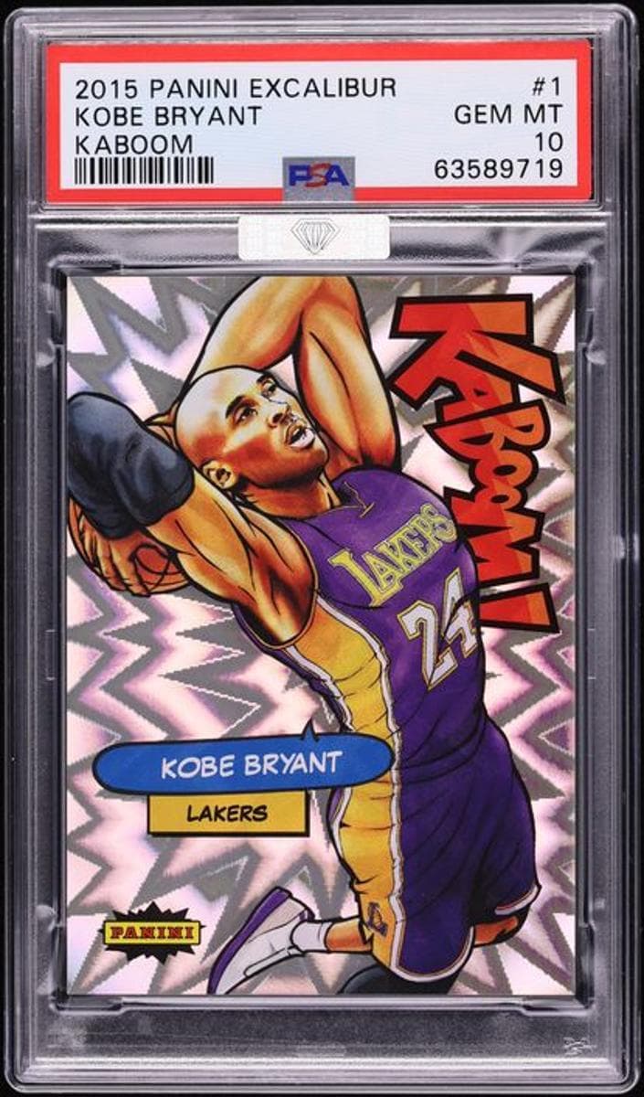 Kobe Bryant 2015 panini Excalibur