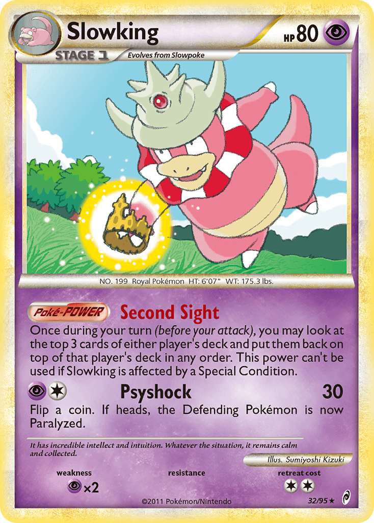 Slowking 2011 Pokemon Call of Legends