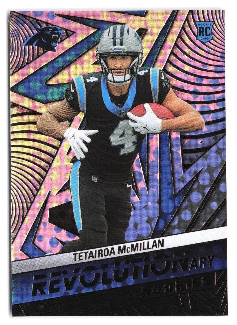 Tetairoa McMillan 2025 Panini Revolution rookie card