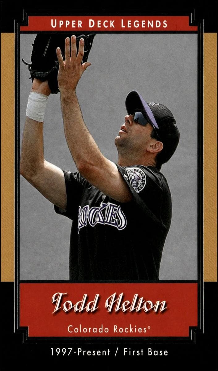 Todd Helton 2001 upper-deck Upper Deck Legends