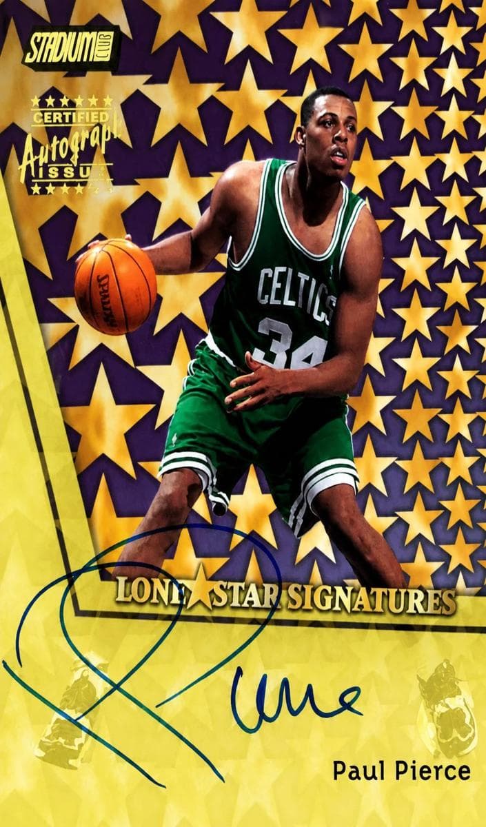 Paul Pierce 1999 unknown Stadium Club