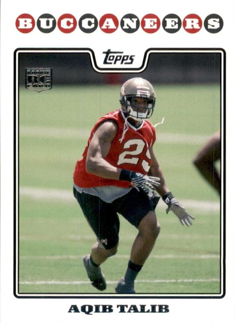 Aqib Talib 2008 topps