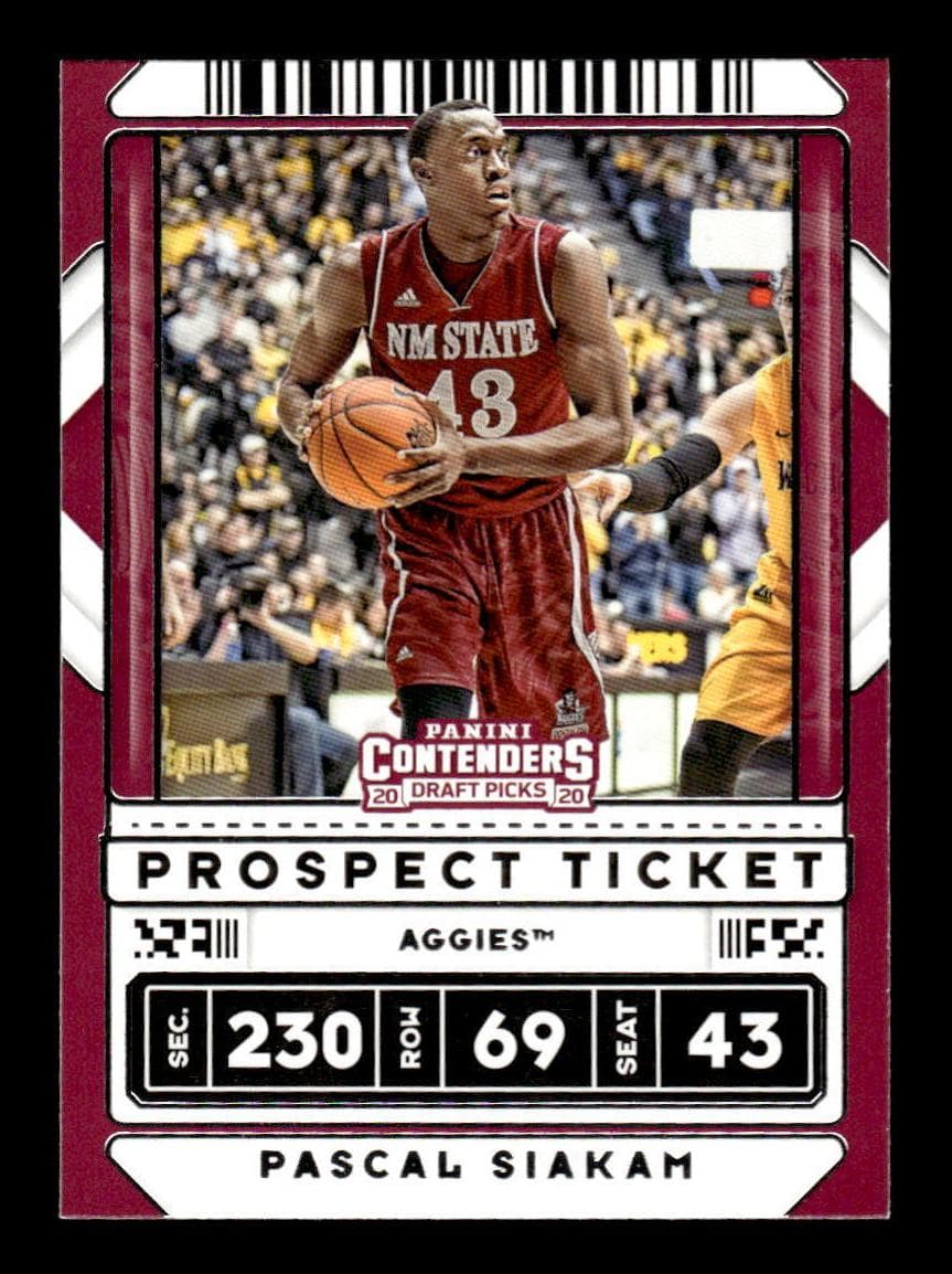 Pascal Siakam 2020 panini Panini Contenders