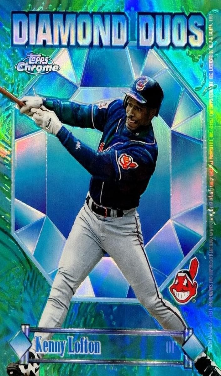 Kenny Lofton / Manny Ramirez 1997 topps