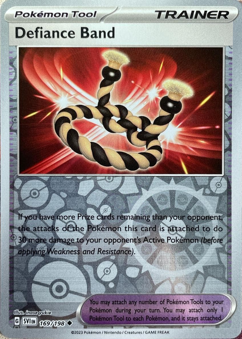Defiance Band trading card