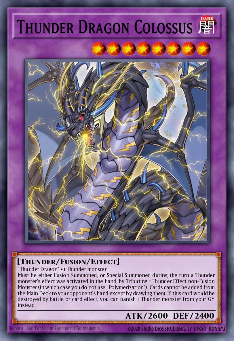 Thunder Dragon Colossus #OP10-EN001