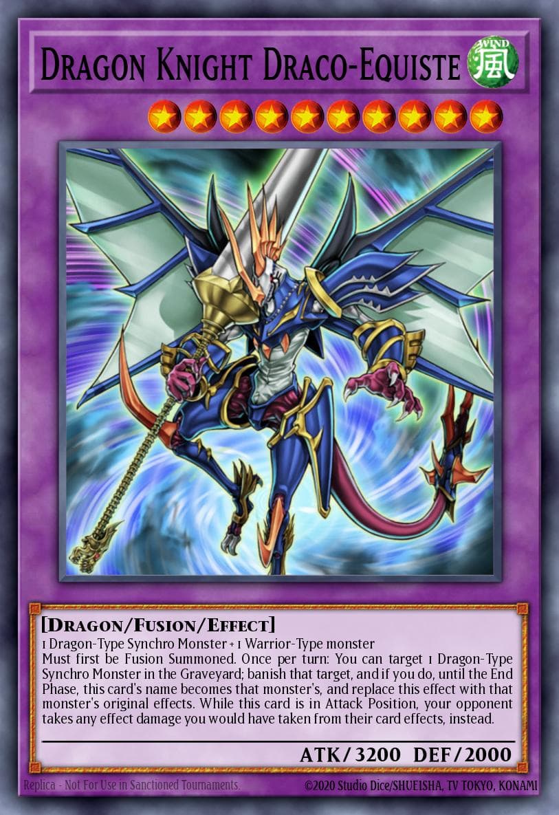 Dragon Knight Draco-Equiste 2010 Yu-Gi-Oh!