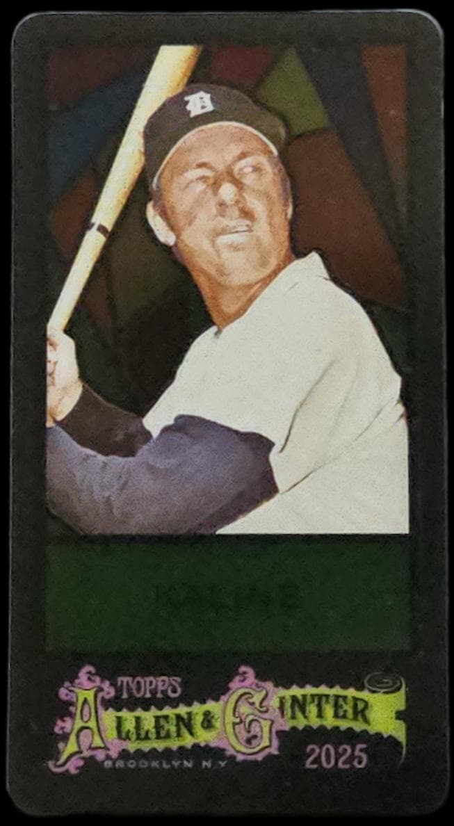 Al Kaline 2025 topps Topps Allen & Ginter