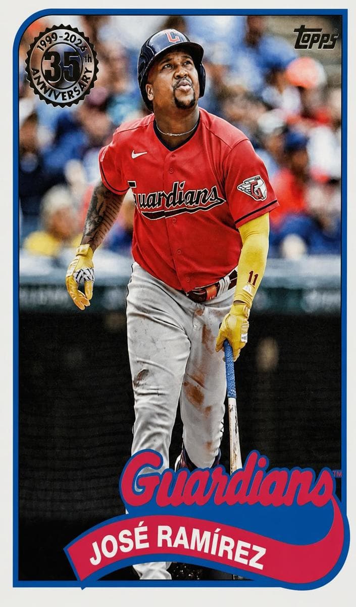José Ramírez 2024 topps Topps