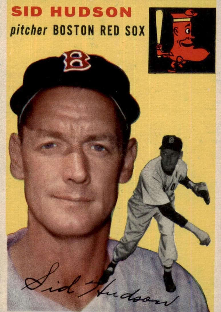 Sid Hudson 1954 topps Topps