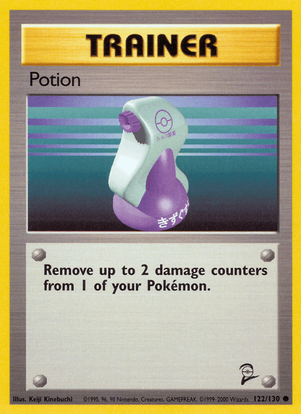 Potion 2000 Pokemon Base Set 2