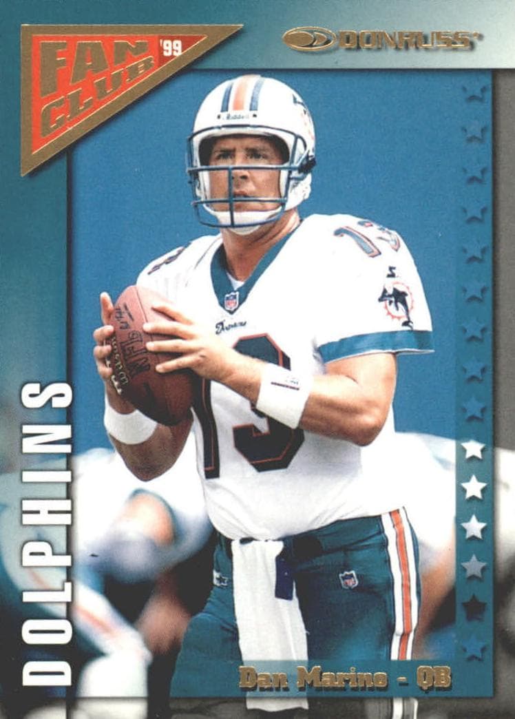 Dan Marino 1999 panini Donruss