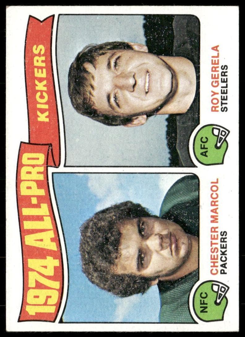 1974 All-Pro Kickers (Chester Marcol / Roy Gerela) #212
