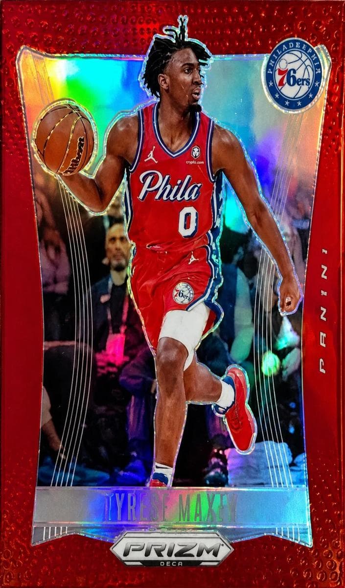 Tyrese Maxey 2023 panini Panini Prizm Deca