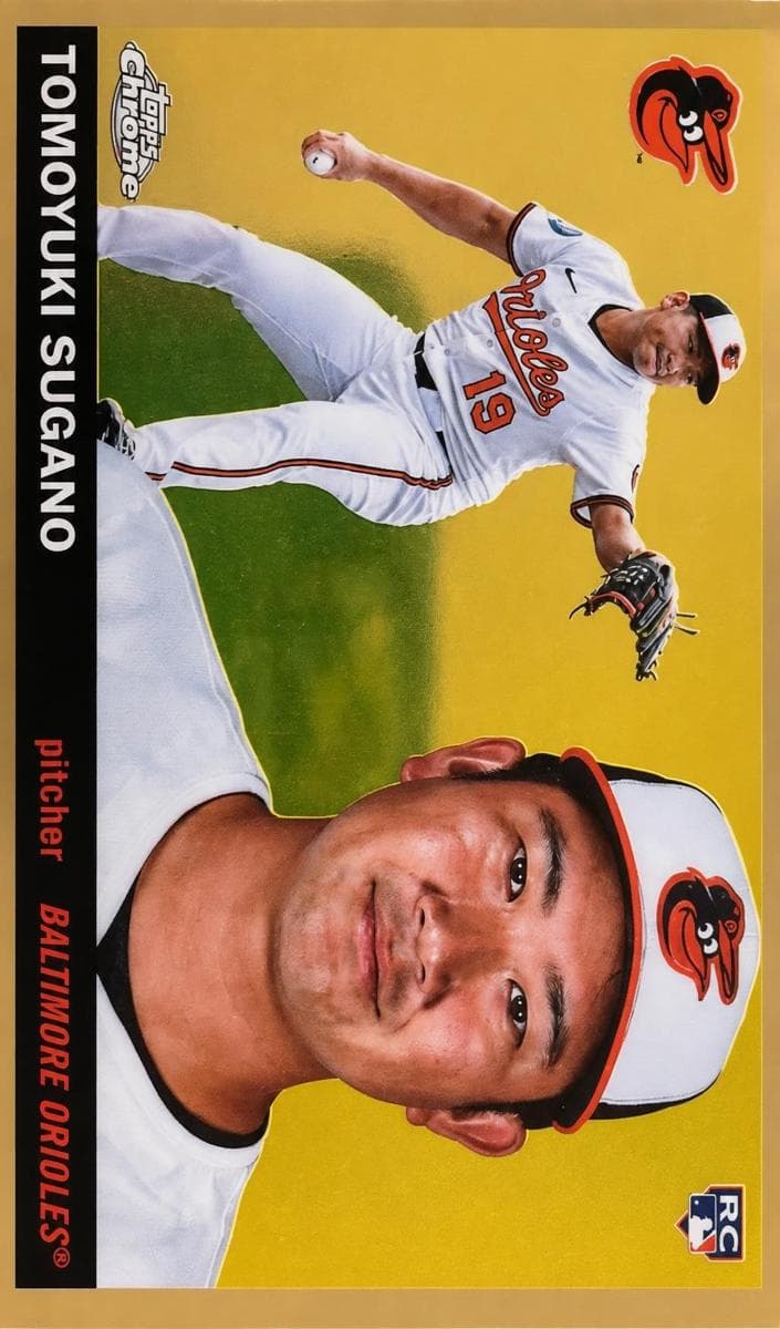 Tomoyuki Sugano 2025 topps Topps Chrome Platinum