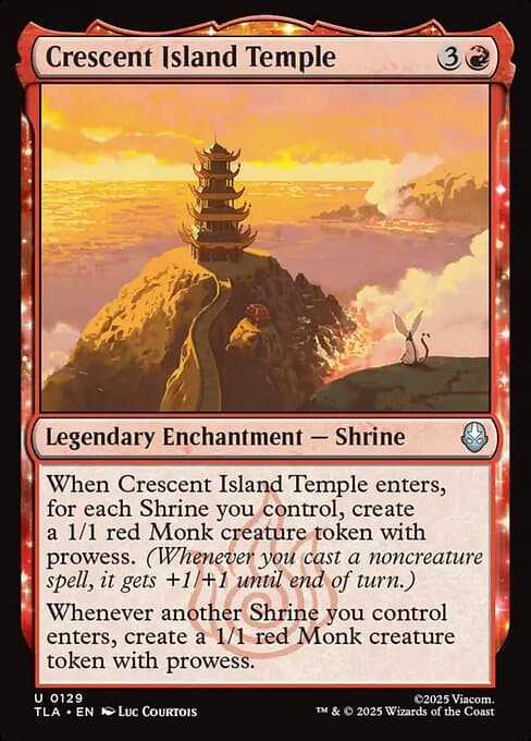 Crescent Island Temple 2025 Magic: The Gathering
