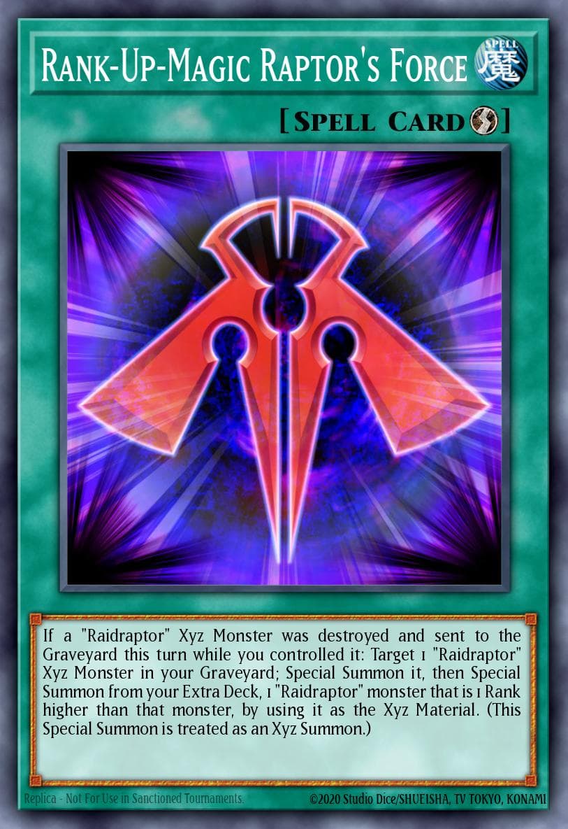 Rank-Up-Magic Raptor's Force #MP16-EN083