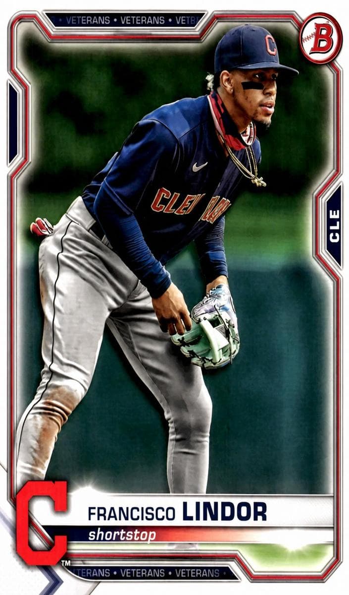 Francisco Lindor 2021 bowman Bowman
