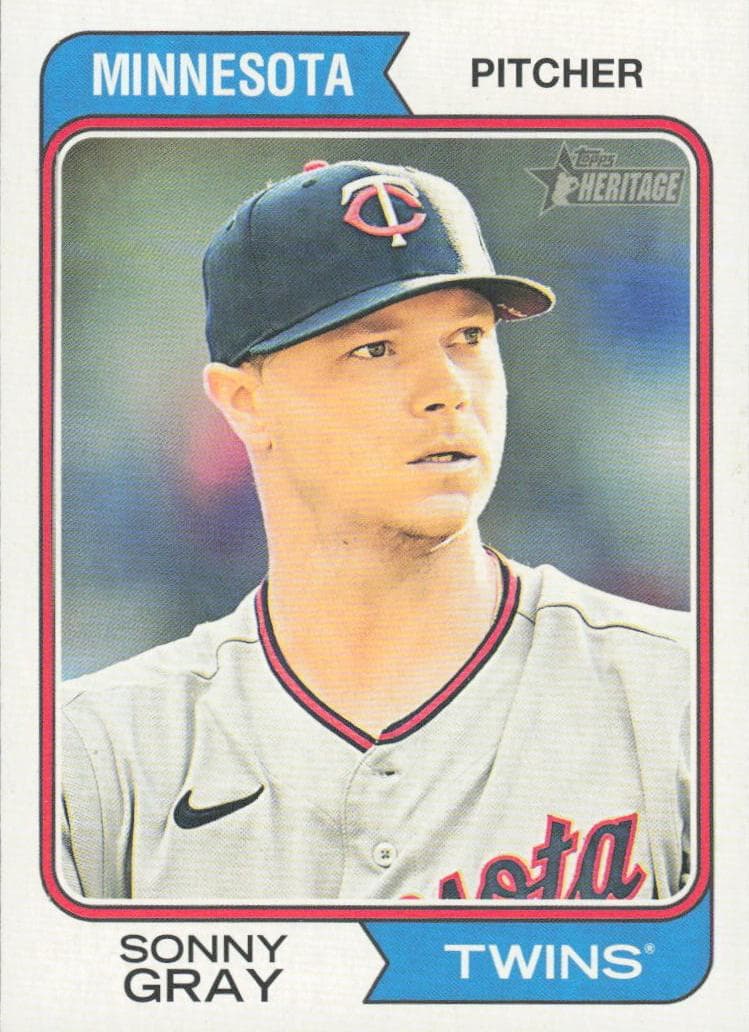 Sonny Gray 2023 topps Topps Heritage