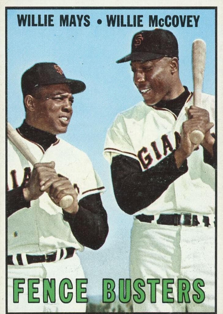 Fence Busters (Willie Mays / Willie McCovey) #423