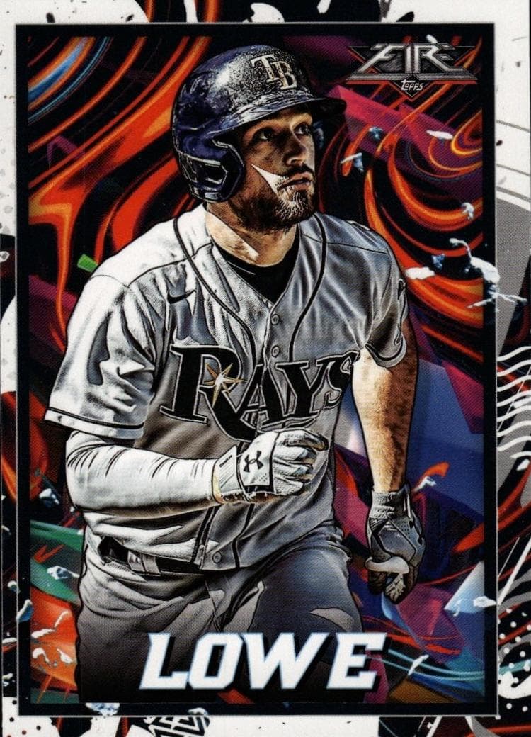 Brandon Lowe 2022 topps Topps Fire
