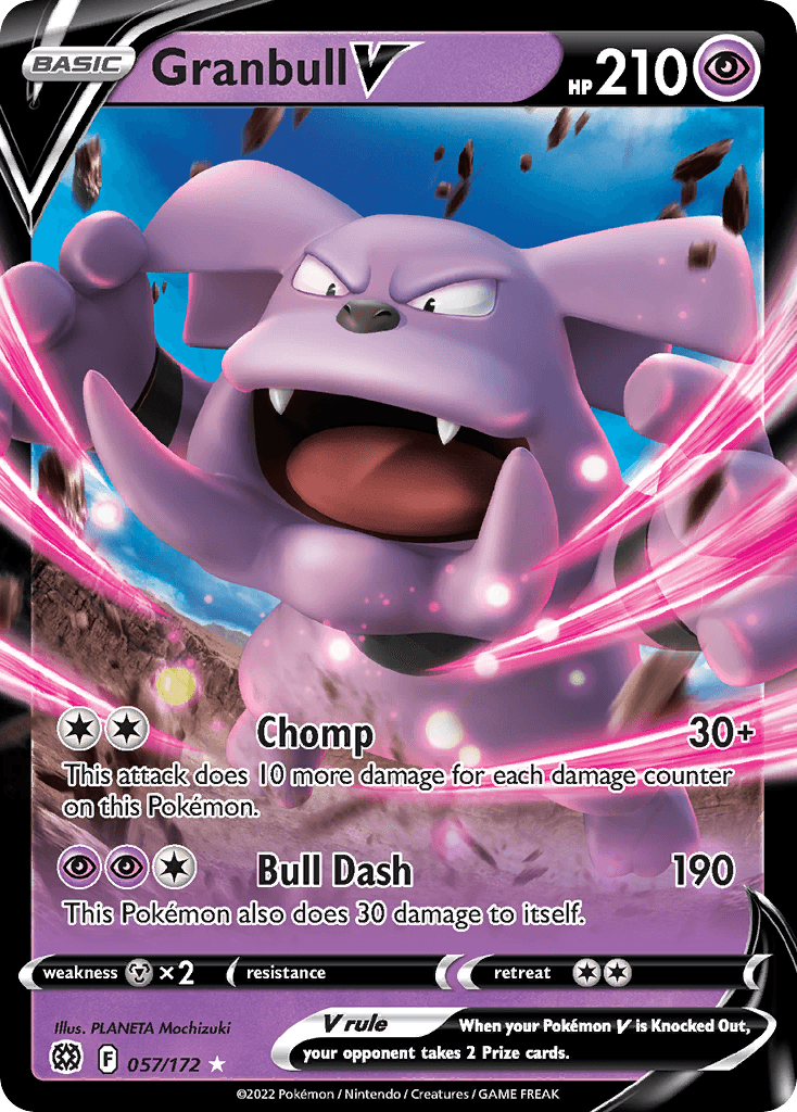 Granbull V 2022 Pokemon