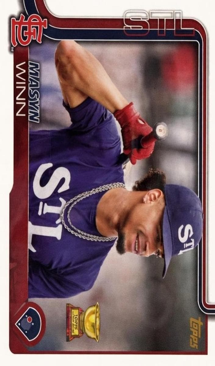 Masyn Winn 2025 topps Topps